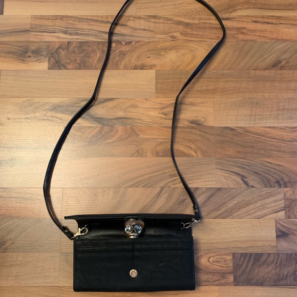 ✨2 x Host Pick✨New Black Susan Nichole Designs Fergie Clutch - Picture 7 of 8